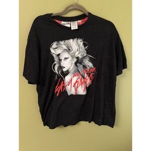 Lady Gaga Born This Way Graphic T-Shirt Black Wash Mayhem XL